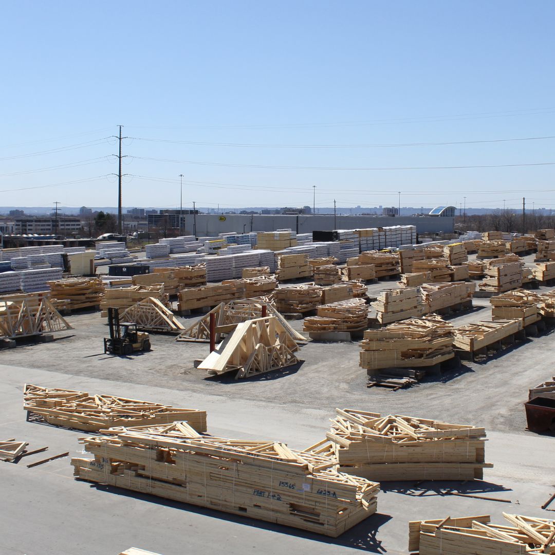 Roof Trusses by Taramack Lumber Inc.